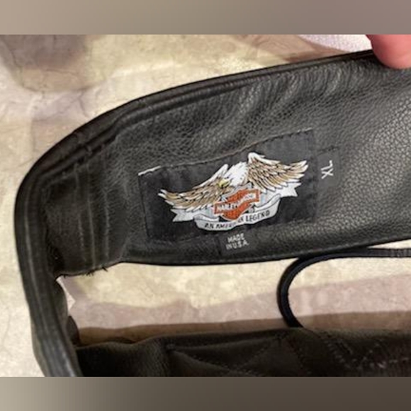 Mens Harley Davidson Chaps, Size XL, Length around 29", Excellent condition - Picture 5 of 9